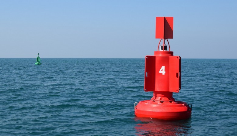 FLC1800 lateral buoy high visibility